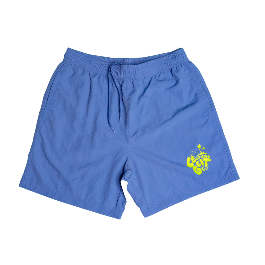 Beach Shorts "Polar Blue" - Blu/Grn - Men's