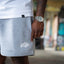 Relaxed Track Sweat Shorts - Grey / White - Men's