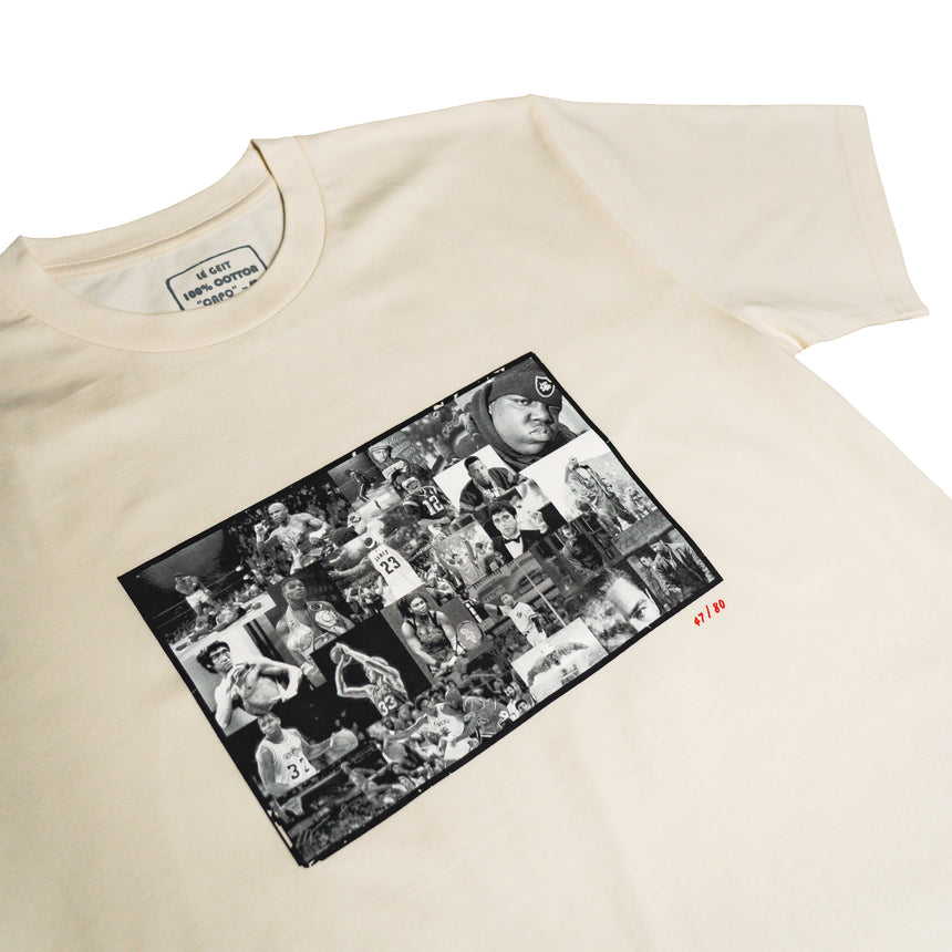 The GOAT "Homage" T-Shirt - Cream - Men's