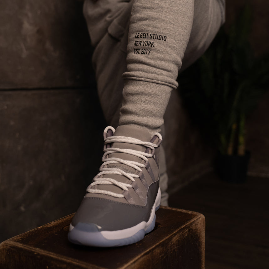 Slim Cuff Sweatpants - Grey