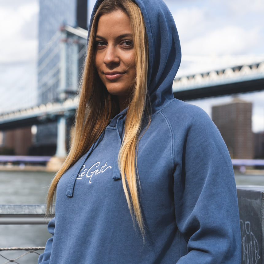 the Goat Pullover Hoodie - Powder Blue - Men's