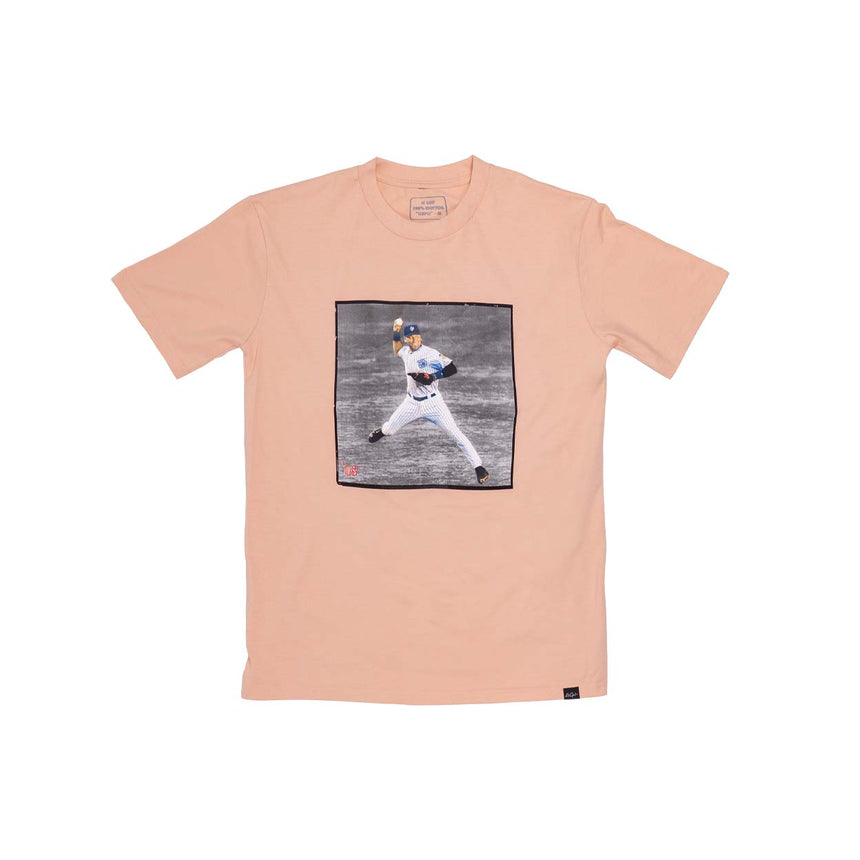 Jeter '08 Jump Throw Tee - Rust Pink - Men's